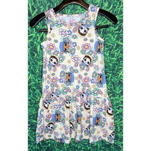 LOL Surprise Dolls Soft Stretch Sleeveless Character AOP Sun Dress Girls Med 7-8